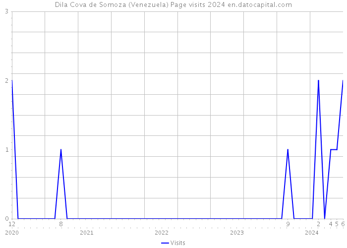 Dila Cova de Somoza (Venezuela) Page visits 2024 