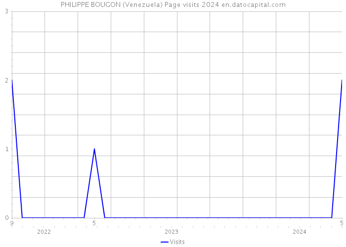 PHILIPPE BOUGON (Venezuela) Page visits 2024 