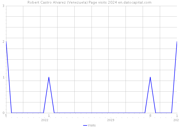 Robert Castro Alvarez (Venezuela) Page visits 2024 