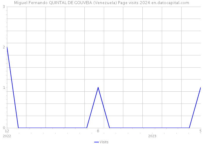 Miguel Fernando QUINTAL DE GOUVEIA (Venezuela) Page visits 2024 
