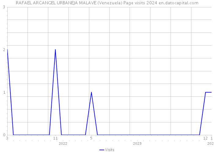 RAFAEL ARCANGEL URBANEJA MALAVE (Venezuela) Page visits 2024 