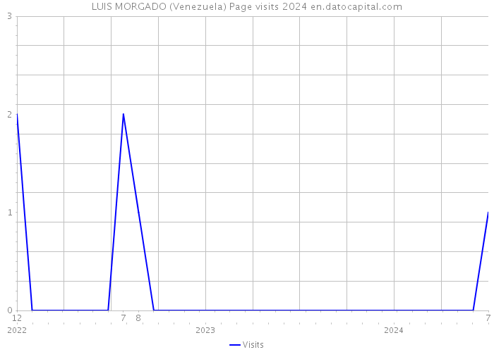 LUIS MORGADO (Venezuela) Page visits 2024 