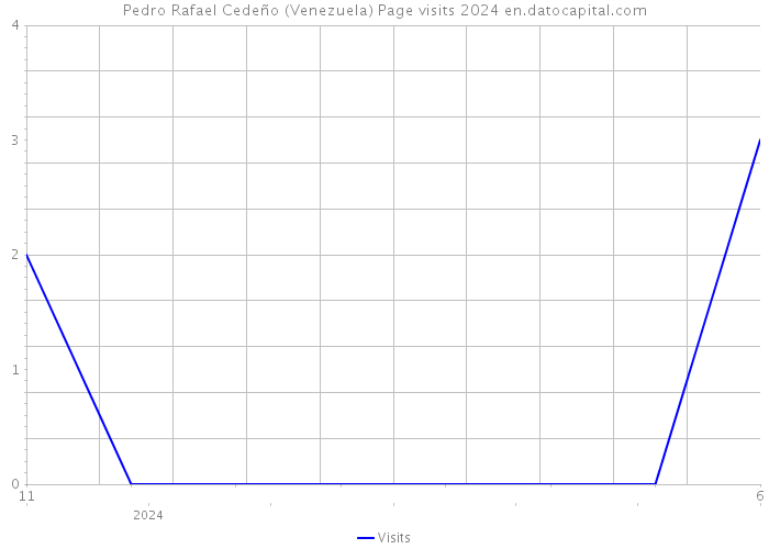 Pedro Rafael Cedeño (Venezuela) Page visits 2024 