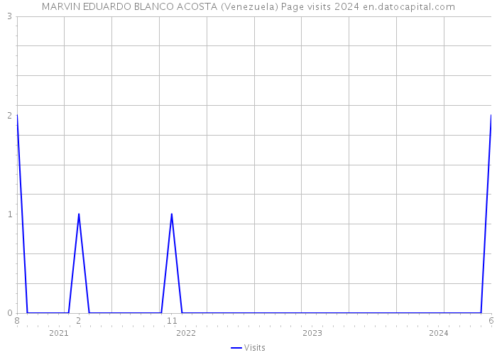 MARVIN EDUARDO BLANCO ACOSTA (Venezuela) Page visits 2024 