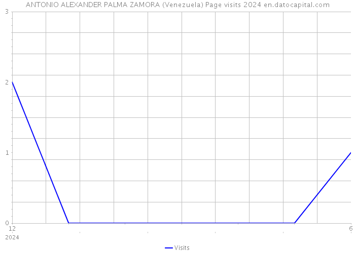 ANTONIO ALEXANDER PALMA ZAMORA (Venezuela) Page visits 2024 