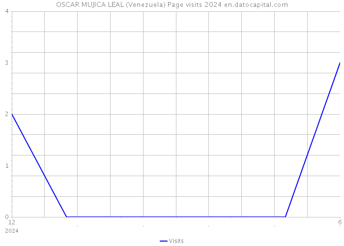 OSCAR MUJICA LEAL (Venezuela) Page visits 2024 