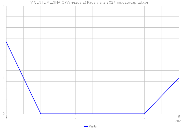 VICENTE MEDINA C (Venezuela) Page visits 2024 