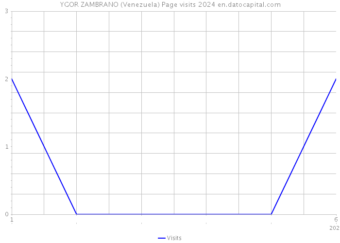 YGOR ZAMBRANO (Venezuela) Page visits 2024 