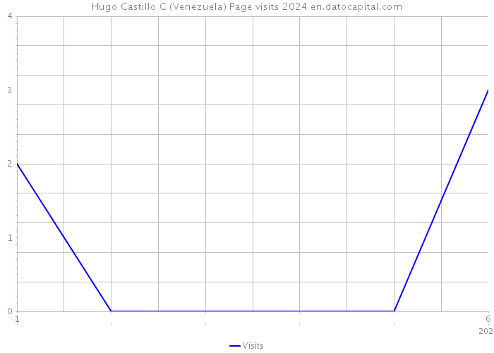 Hugo Castillo C (Venezuela) Page visits 2024 