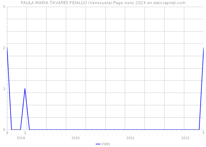 PAULA MARIA TAVARES FIDALGO (Venezuela) Page visits 2024 