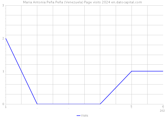 Maria Antonia Peña Peña (Venezuela) Page visits 2024 