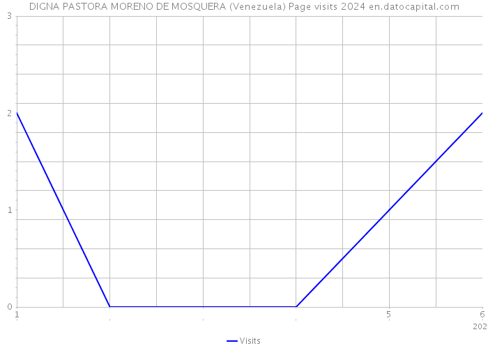 DIGNA PASTORA MORENO DE MOSQUERA (Venezuela) Page visits 2024 