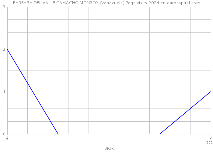 BARBARA DEL VALLE CAMACHO MONROY (Venezuela) Page visits 2024 