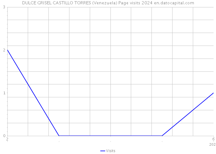 DULCE GRISEL CASTILLO TORRES (Venezuela) Page visits 2024 