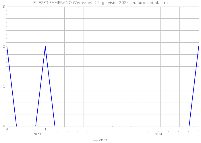 ELIEZER SAMBRANO (Venezuela) Page visits 2024 
