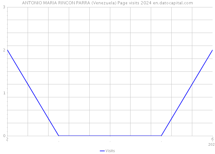ANTONIO MARIA RINCON PARRA (Venezuela) Page visits 2024 
