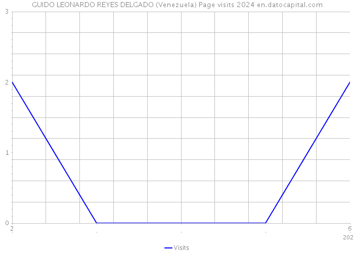 GUIDO LEONARDO REYES DELGADO (Venezuela) Page visits 2024 