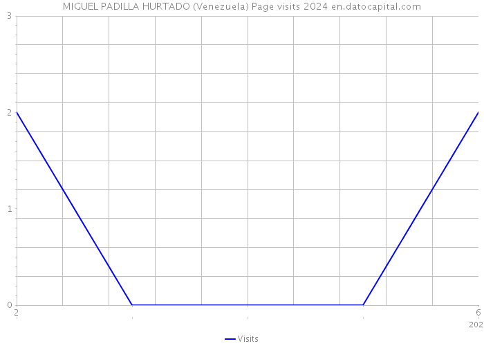 MIGUEL PADILLA HURTADO (Venezuela) Page visits 2024 