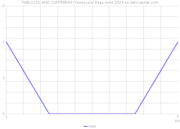 PABLO LIZCANO CONTRERAS (Venezuela) Page visits 2024 