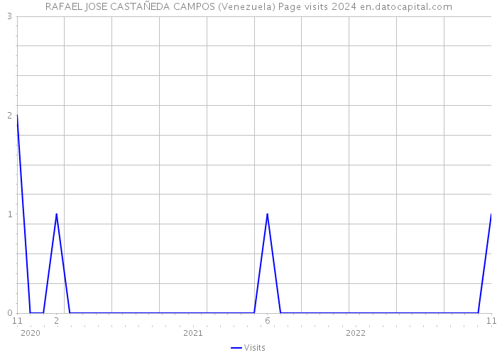 RAFAEL JOSE CASTAÑEDA CAMPOS (Venezuela) Page visits 2024 