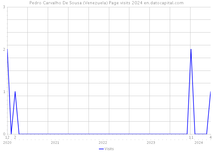 Pedro Carvalho De Sousa (Venezuela) Page visits 2024 