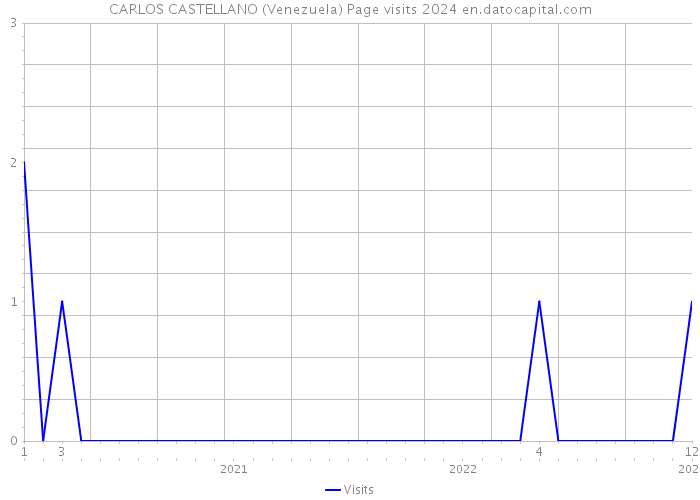 CARLOS CASTELLANO (Venezuela) Page visits 2024 