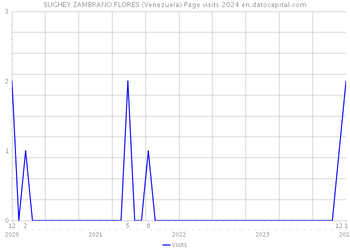 SUGHEY ZAMBRANO FLORES (Venezuela) Page visits 2024 