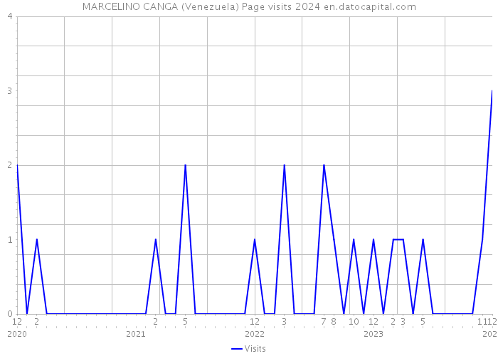 MARCELINO CANGA (Venezuela) Page visits 2024 
