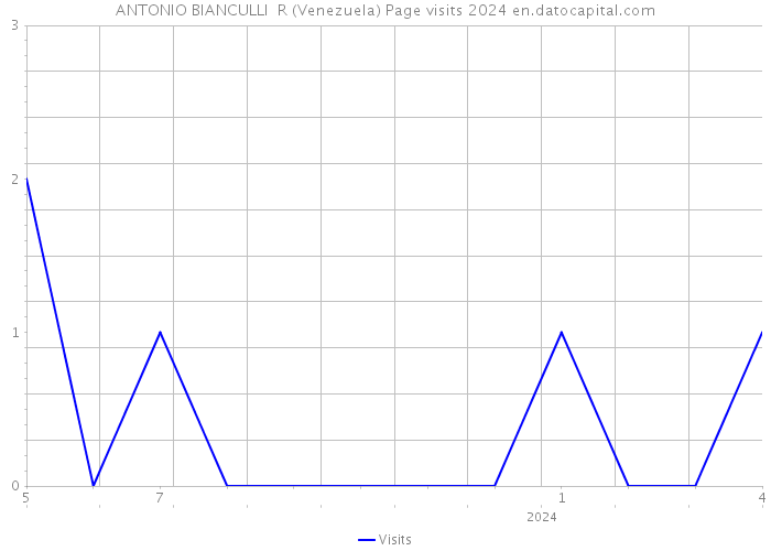 ANTONIO BIANCULLI R (Venezuela) Page visits 2024 