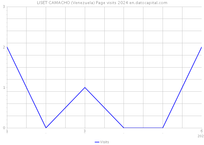 LISET CAMACHO (Venezuela) Page visits 2024 
