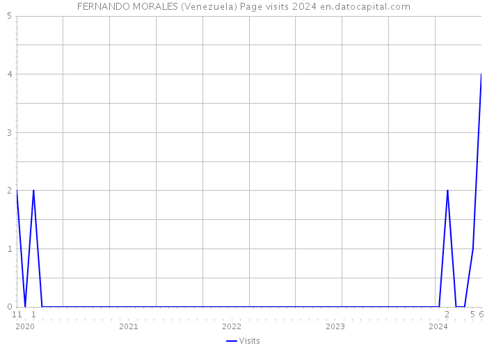 FERNANDO MORALES (Venezuela) Page visits 2024 