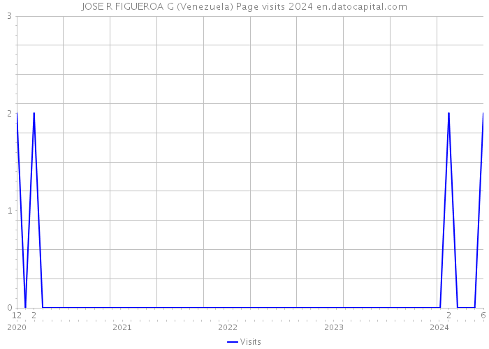 JOSE R FIGUEROA G (Venezuela) Page visits 2024 