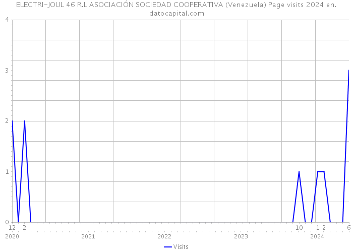 ELECTRI-JOUL 46 R.L ASOCIACIÓN SOCIEDAD COOPERATIVA (Venezuela) Page visits 2024 