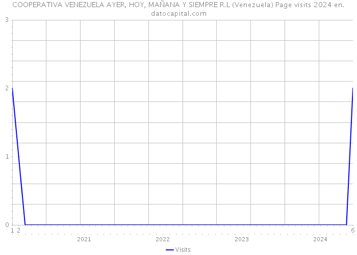 COOPERATIVA VENEZUELA AYER, HOY, MAÑANA Y SIEMPRE R.L (Venezuela) Page visits 2024 