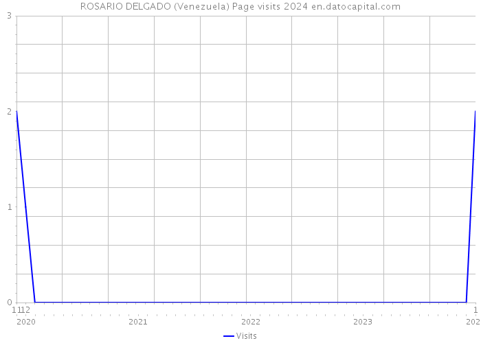 ROSARIO DELGADO (Venezuela) Page visits 2024 