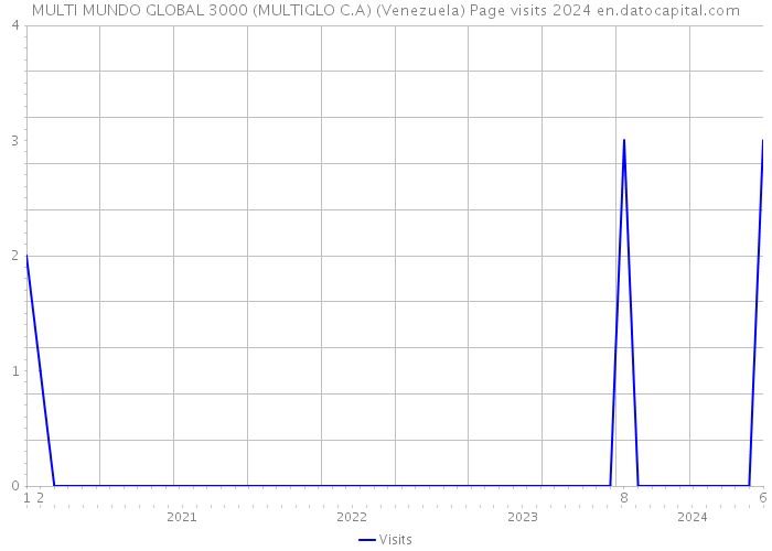 MULTI MUNDO GLOBAL 3000 (MULTIGLO C.A) (Venezuela) Page visits 2024 