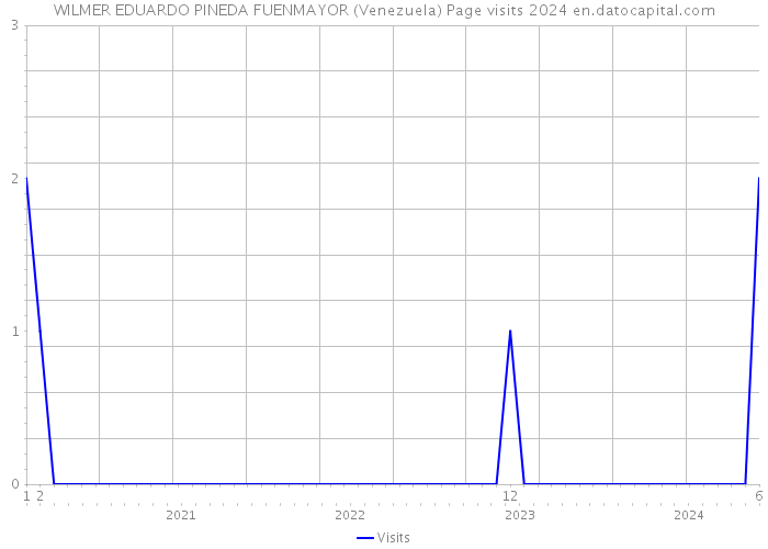 WILMER EDUARDO PINEDA FUENMAYOR (Venezuela) Page visits 2024 