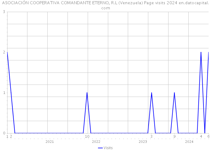 ASOCIACIÓN COOPERATIVA COMANDANTE ETERNO, R.L (Venezuela) Page visits 2024 