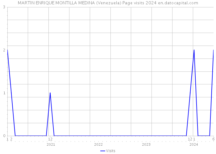 MARTIN ENRIQUE MONTILLA MEDINA (Venezuela) Page visits 2024 