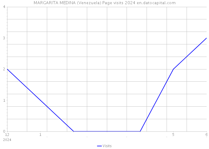 MARGARITA MEDINA (Venezuela) Page visits 2024 