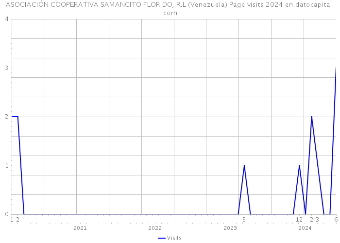 ASOCIACIÓN COOPERATIVA SAMANCITO FLORIDO, R.L (Venezuela) Page visits 2024 