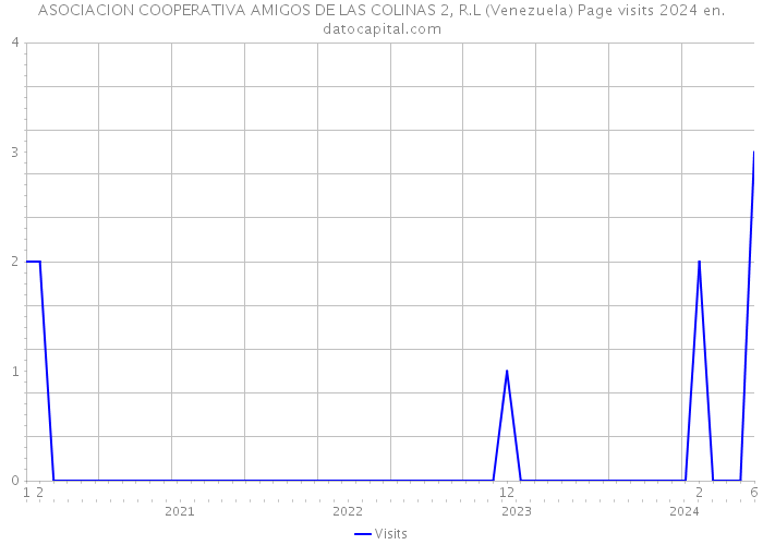 ASOCIACION COOPERATIVA AMIGOS DE LAS COLINAS 2, R.L (Venezuela) Page visits 2024 