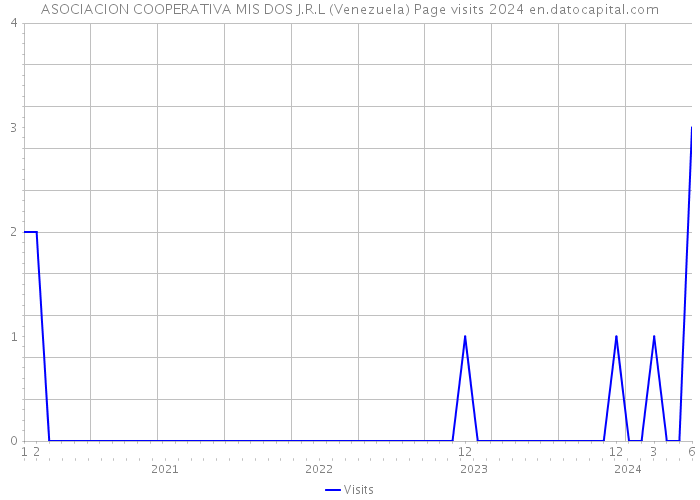 ASOCIACION COOPERATIVA MIS DOS J.R.L (Venezuela) Page visits 2024 