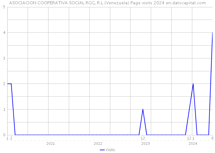 ASOCIACION COOPERATIVA SOCIAL RGG, R.L (Venezuela) Page visits 2024 