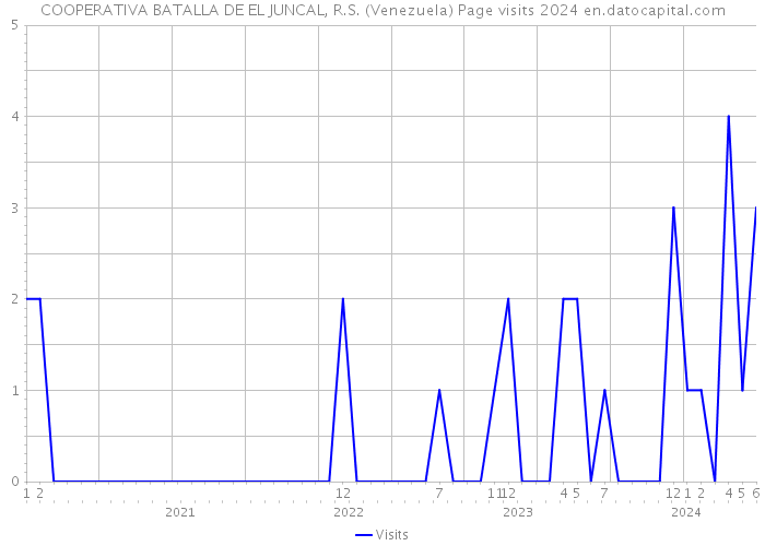 COOPERATIVA BATALLA DE EL JUNCAL, R.S. (Venezuela) Page visits 2024 