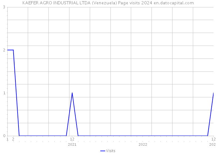 KAEFER AGRO INDUSTRIAL LTDA (Venezuela) Page visits 2024 