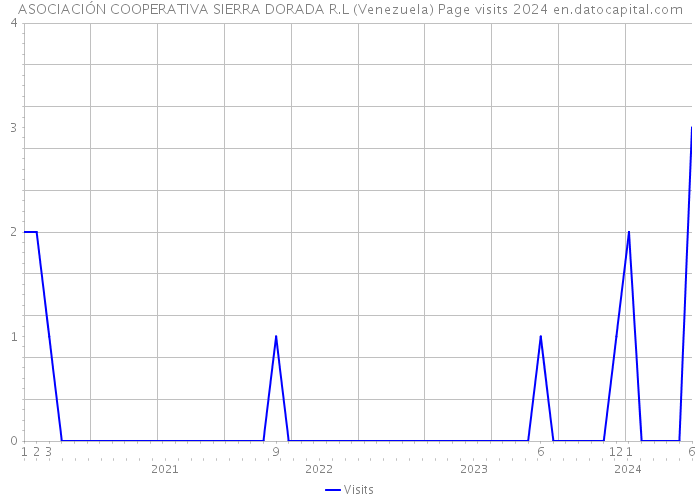 ASOCIACIÓN COOPERATIVA SIERRA DORADA R.L (Venezuela) Page visits 2024 