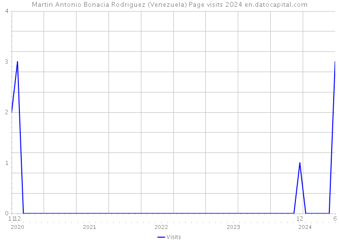 Martin Antonio Bonacia Rodriguez (Venezuela) Page visits 2024 