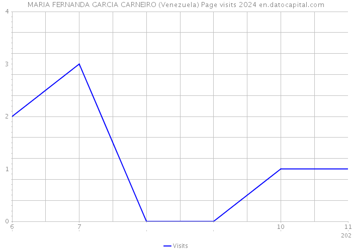 MARIA FERNANDA GARCIA CARNEIRO (Venezuela) Page visits 2024 