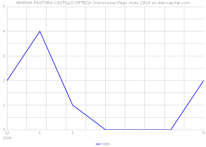 MARINA PASTORA CASTILLO ORTEGA (Venezuela) Page visits 2024 
